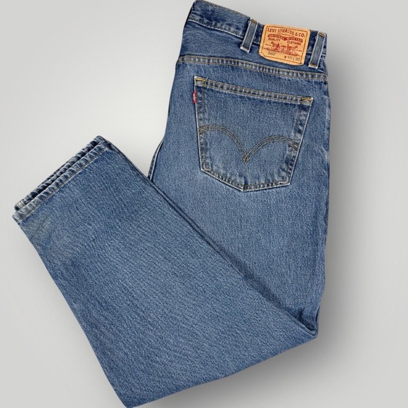 Levis 560 Comfort Fit Jeans Men's  W40‎ X L30 Relaxed Tapered Leg Denim Pants - Picture 7 of 9